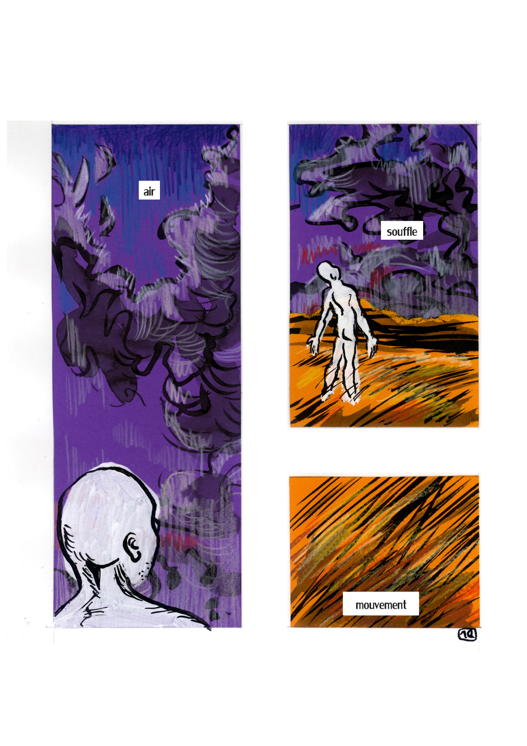 - Un lézard sous la terre- page 11