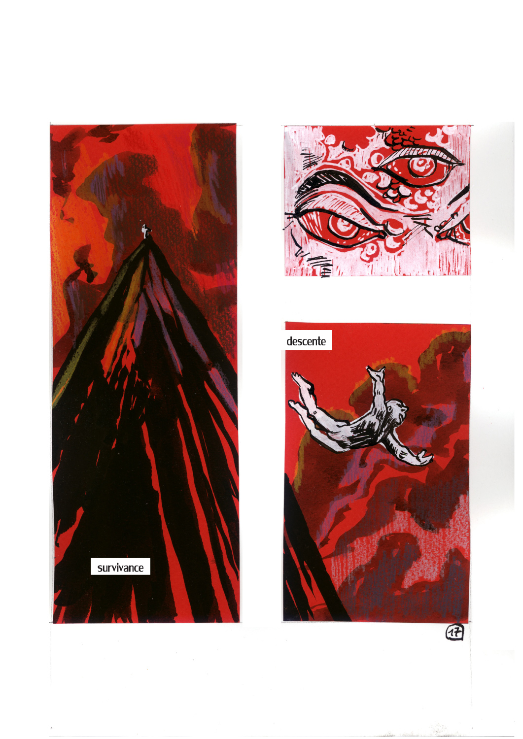 - Un lézard sous la terre- page 18