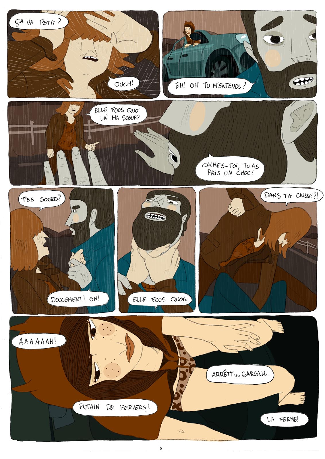 - L'empreinte des météores- page 8