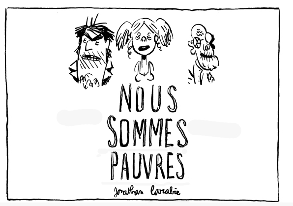 - Nous sommes pauvres- page 1