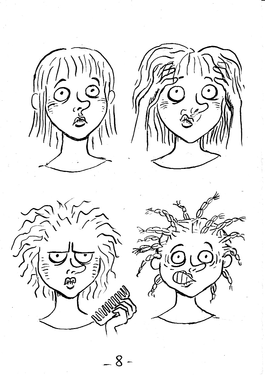 - La guerre des poils- page 8