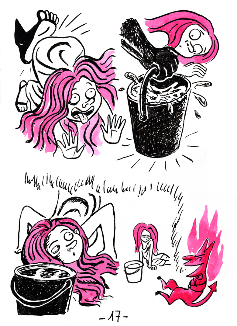 - La guerre des poils- page 17