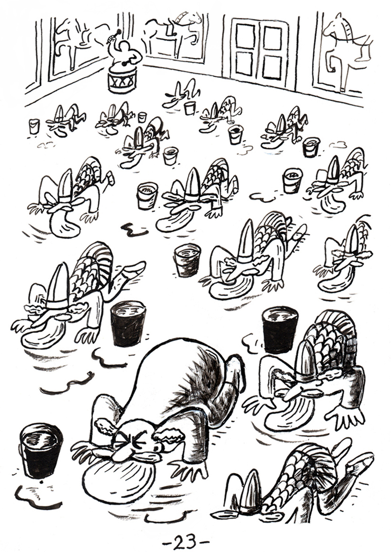 - La guerre des poils- page 23