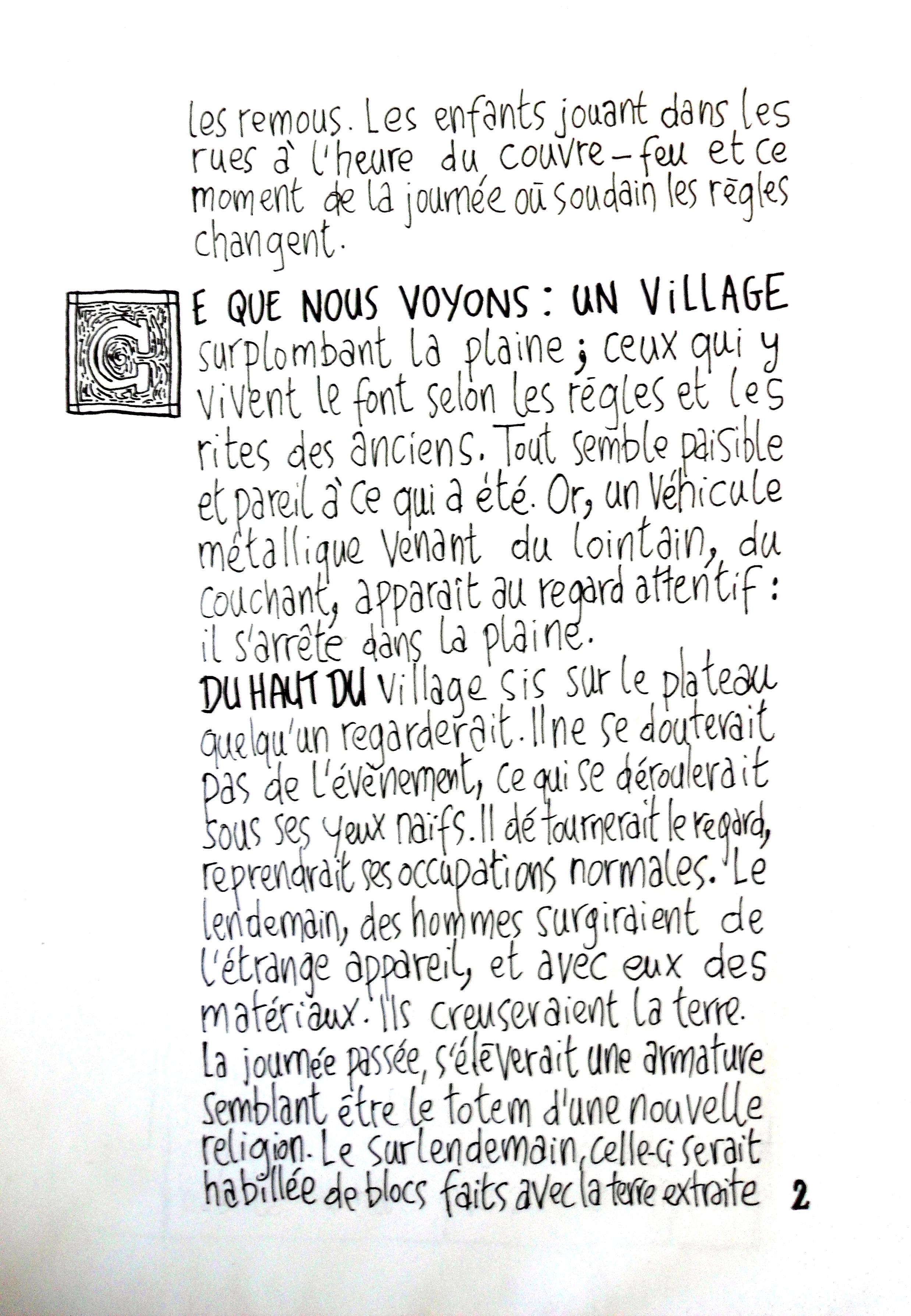 - Ombres & Bisons : trois prologues- page 3