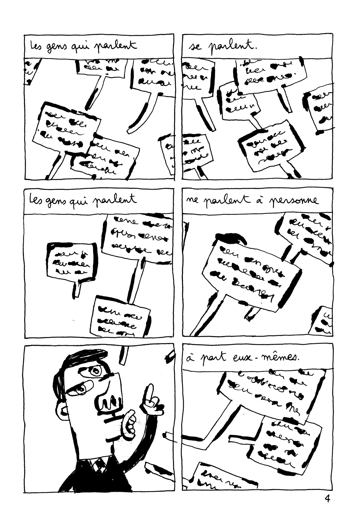 - Les gens qui parlent- page 4
