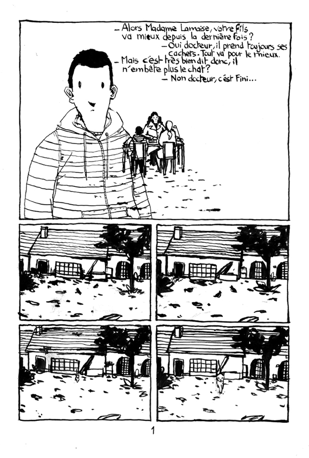 - Le silence- page 1