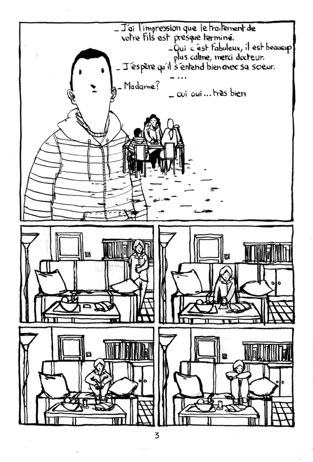 - Le silence- page 3