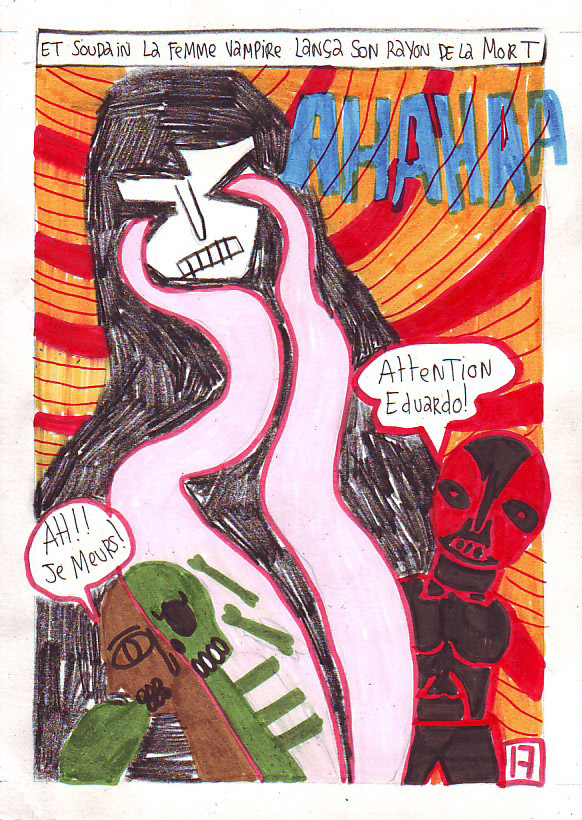 - Santo contre la femme Vampira- page 18