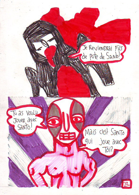 - Santo contre la femme Vampira- page 23