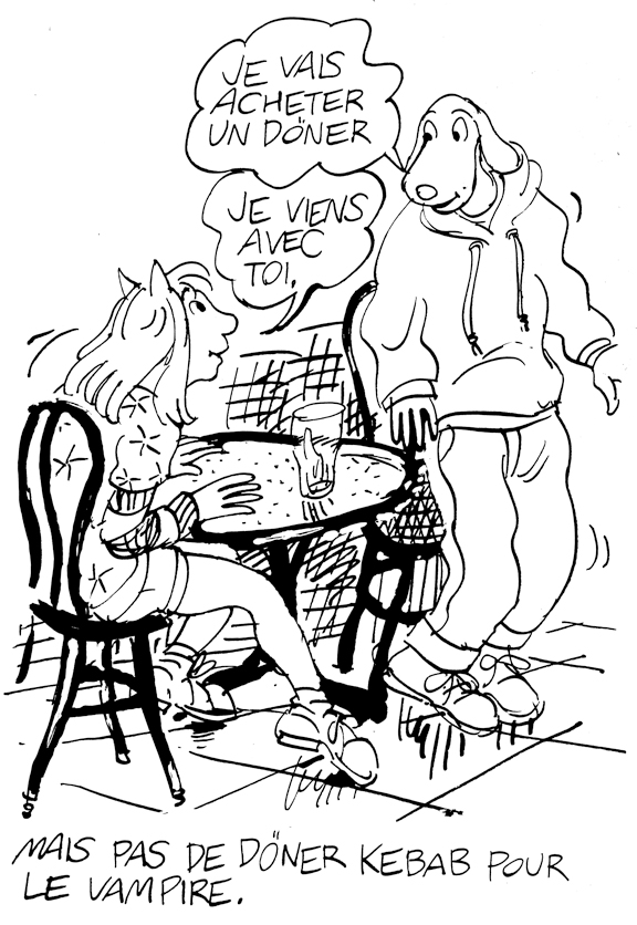 - Ne vous laissez pas attendrir par le Vampire.- page 13