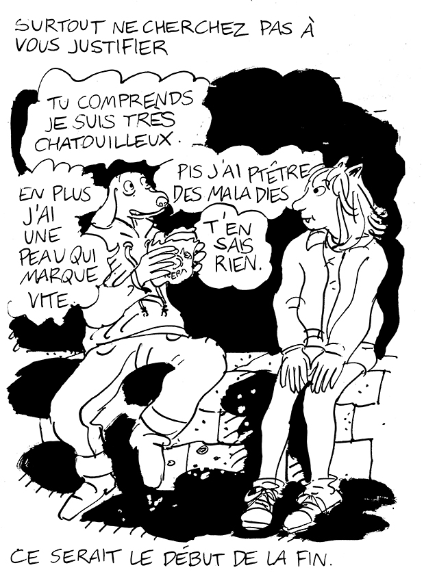 - Ne vous laissez pas attendrir par le Vampire.- page 26