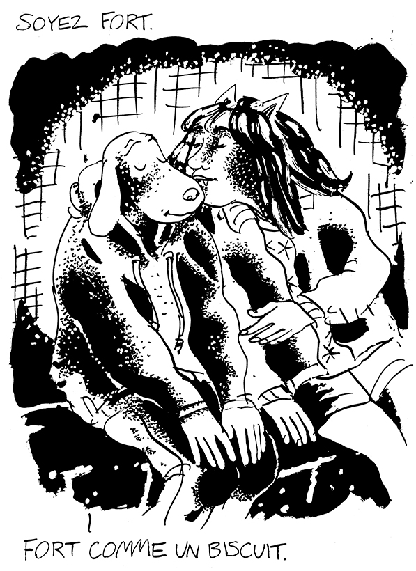 - Ne vous laissez pas attendrir par le Vampire.- page 27