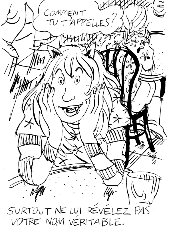 - Ne vous laissez pas attendrir par le Vampire.- page 7