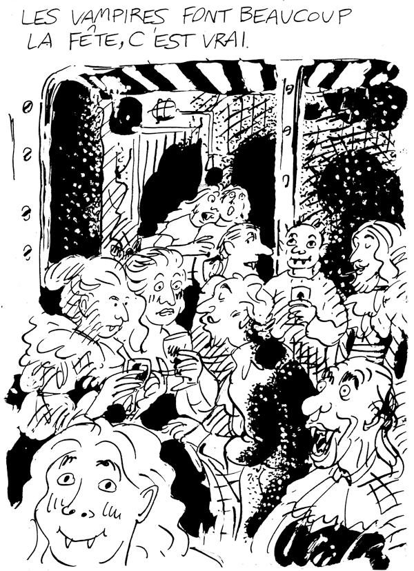 - Ne vous laissez pas attendrir par le Vampire.- page 10