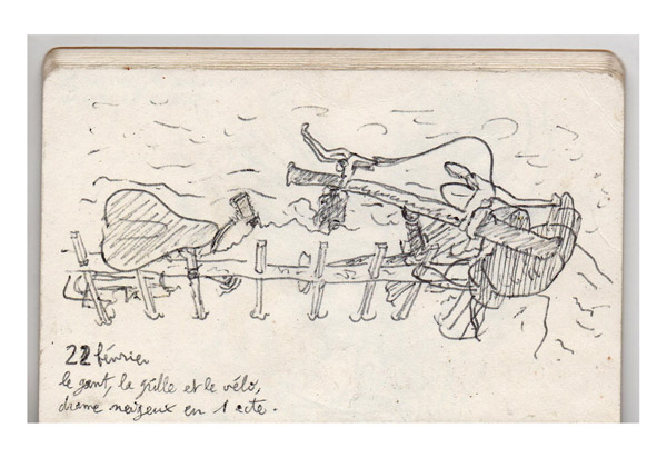 - L'hiver, les vélos- page 19