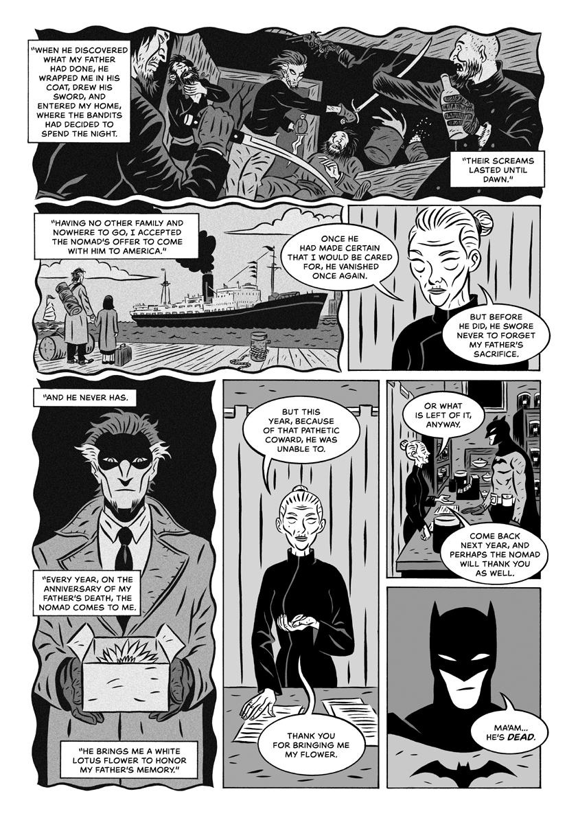 - BATMAN : THE LOTUS AND THE DEMON- page 8