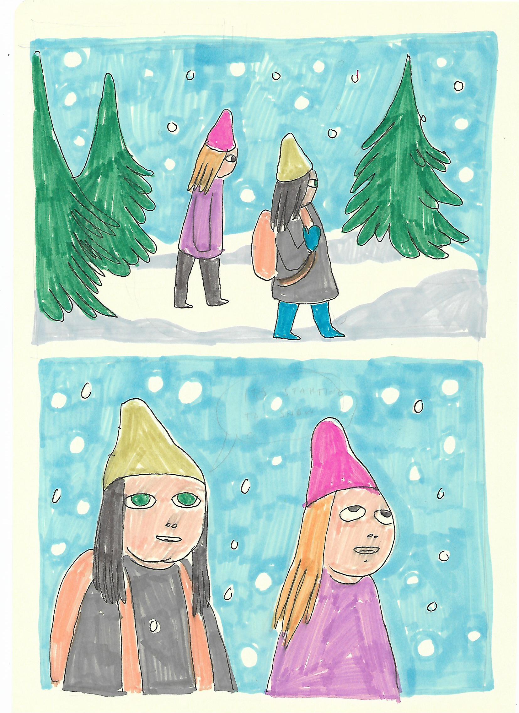 - a walk in the local forest- page 17