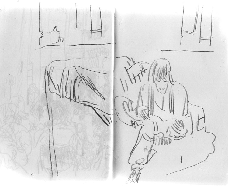 - un poumon, le dessin- page 31