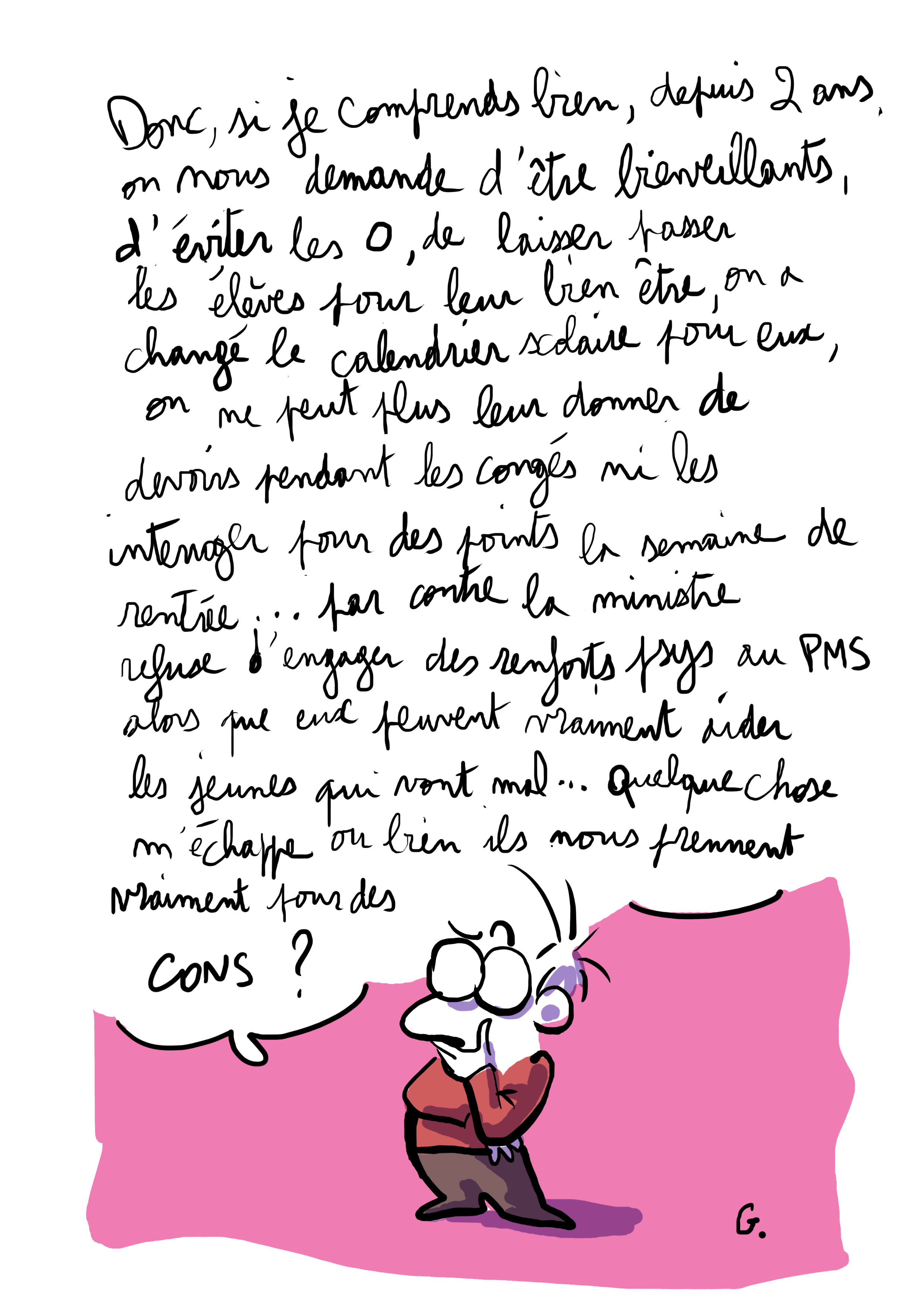 - Ma vie de prof (c'est un titre de merde, on est d'accord)- page 37