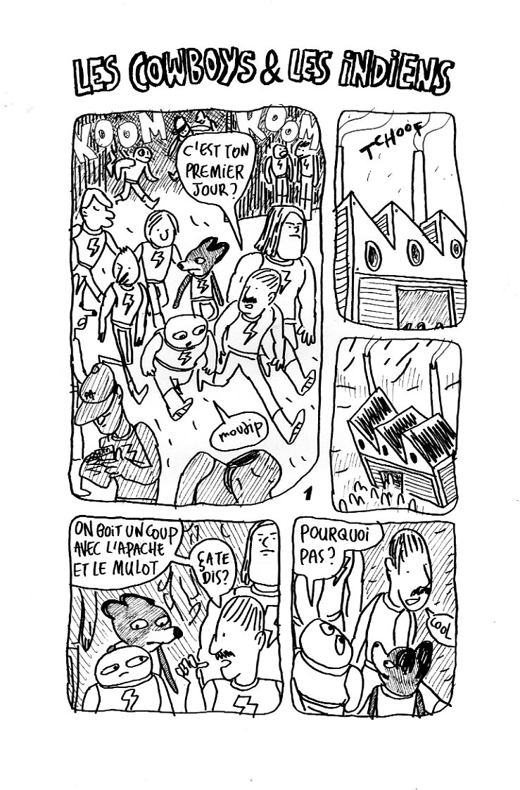 - Les Cowboys & les Indiens Nº2 : de grands mouvements- page 18