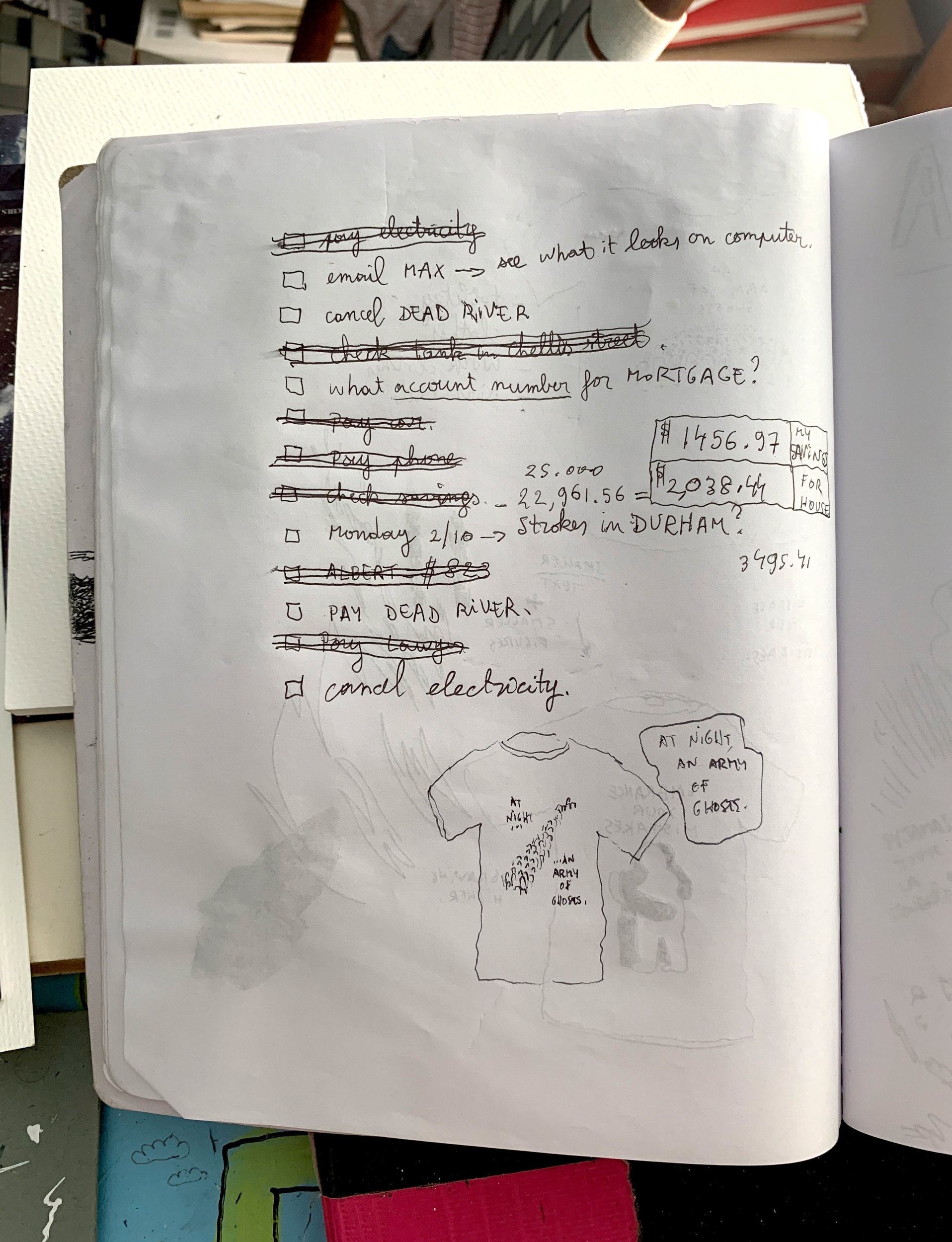 - Sketchbooks- page 13