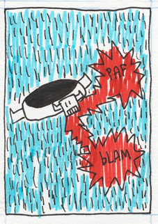 - l'attaque du cervelas radioactif aka goldorak conte les méchants- page 23