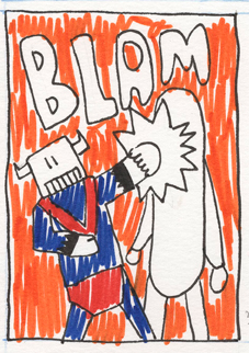 - l'attaque du cervelas radioactif aka goldorak conte les méchants- page 32