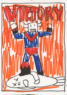 - l'attaque du cervelas radioactif aka goldorak conte les méchants- page 33