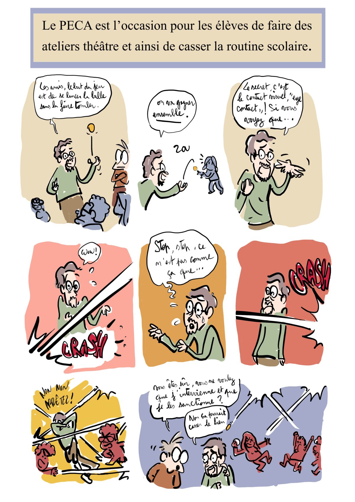 - Ma vie de prof (c'est un titre de merde, on est d'accord)- page 407