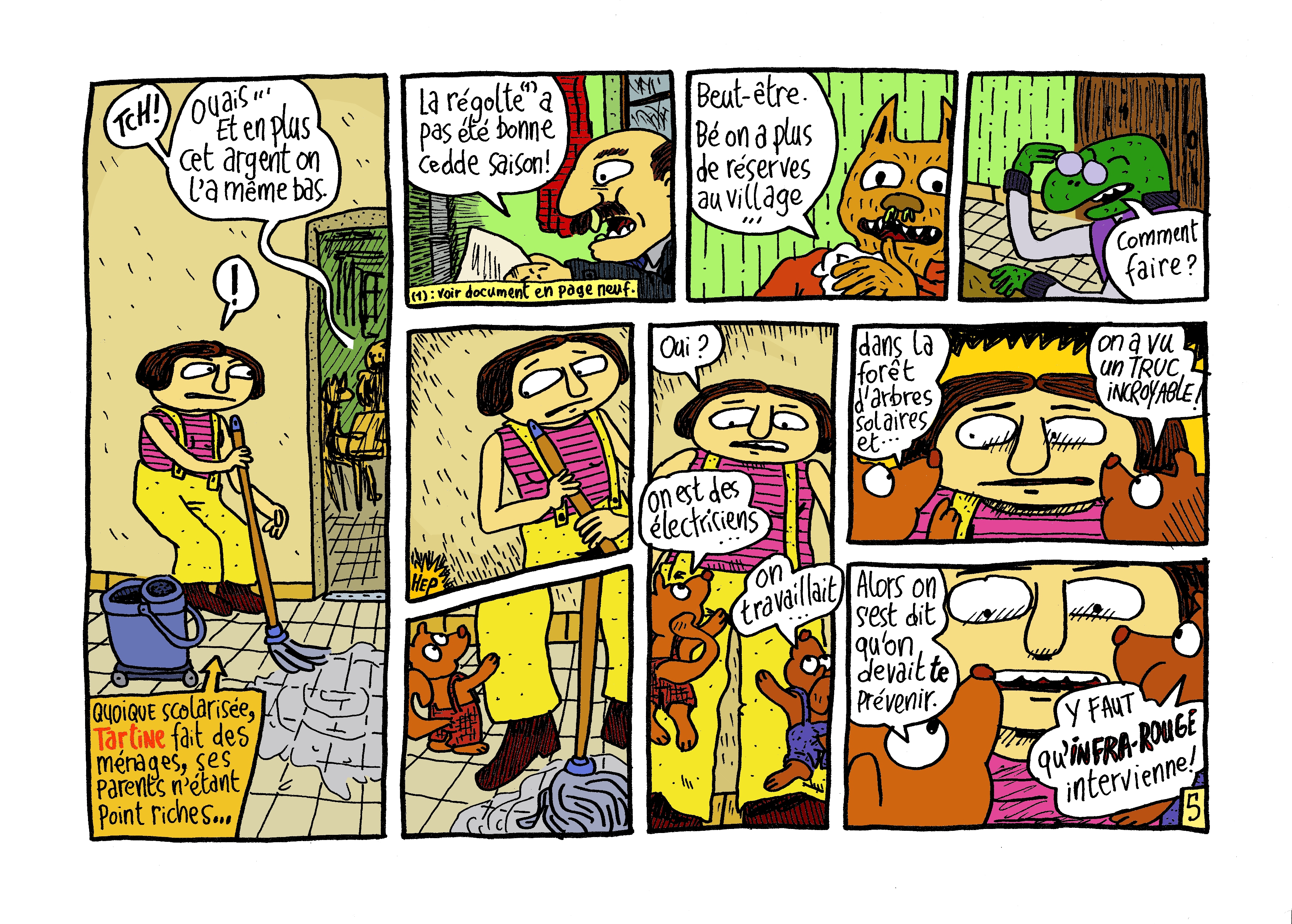 - Infra-Rouge V.S Ultra Violette #1 Les Naufrageurs de Bois-Luisant- page 6