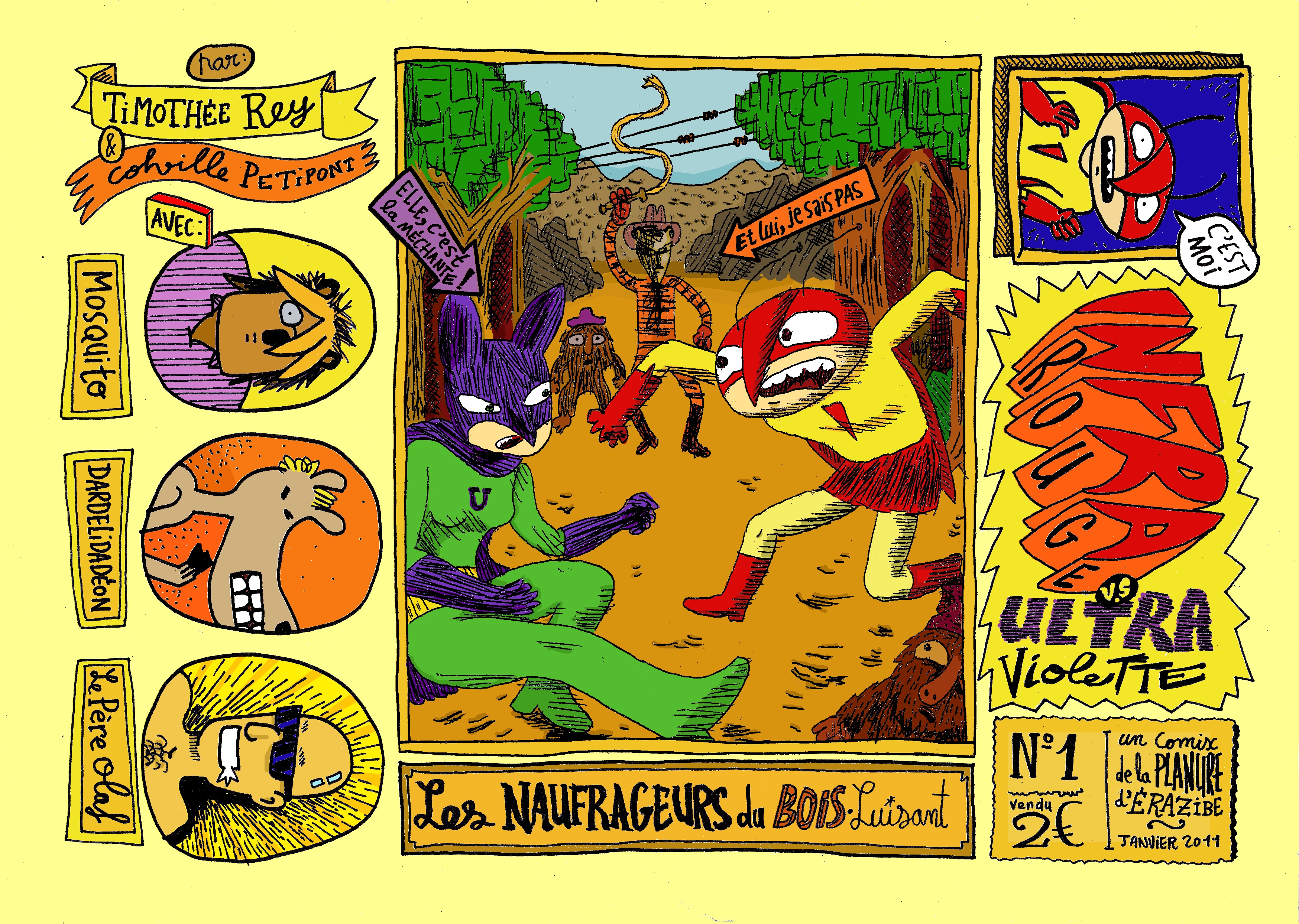 - Infra-Rouge V.S Ultra Violette #1 Les Naufrageurs de Bois-Luisant- page 1