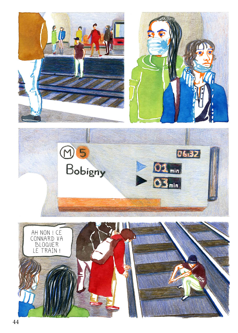 - Dans le béton- page 45