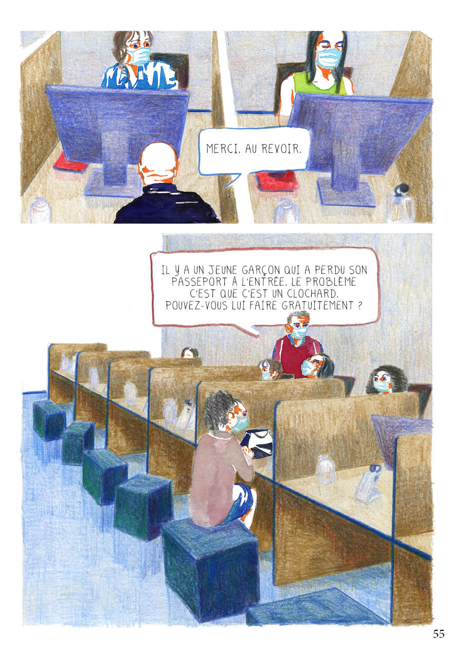 - Dans le béton- page 56