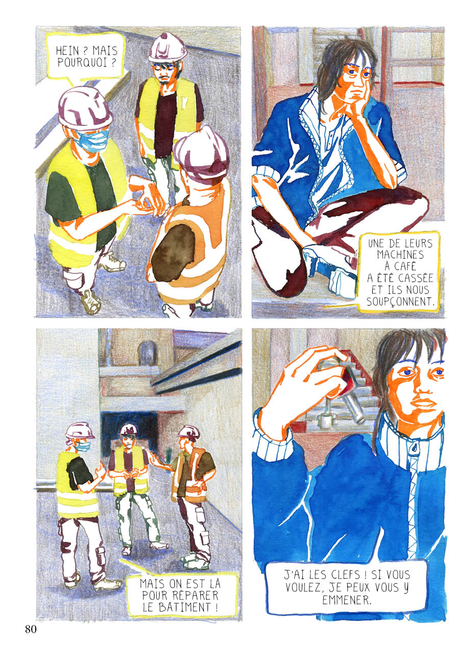 - Dans le béton- page 80