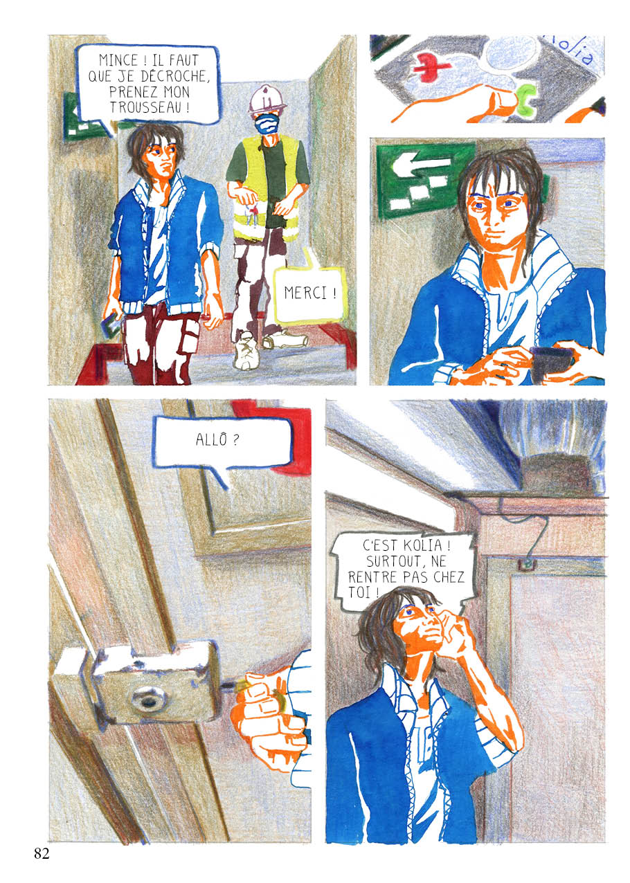 - Dans le béton- page 82