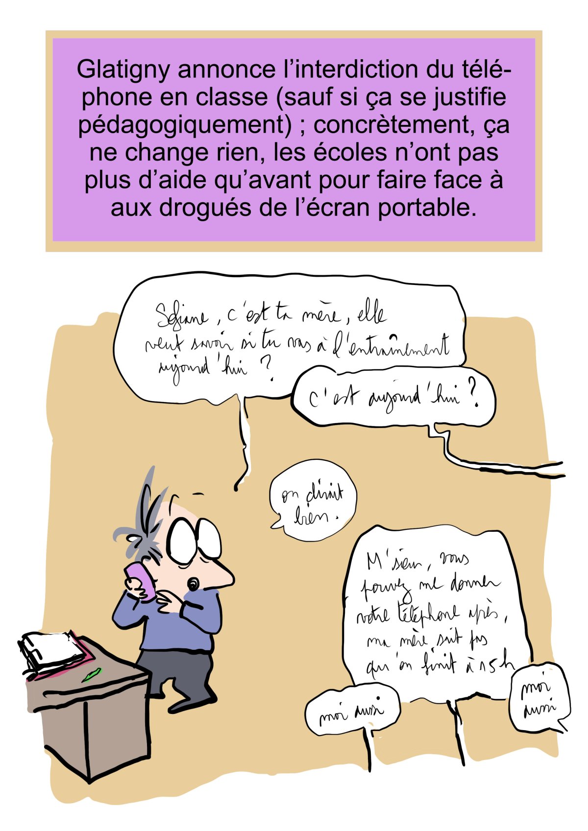 - Ma vie de prof (c'est un titre de merde, on est d'accord)- page 513