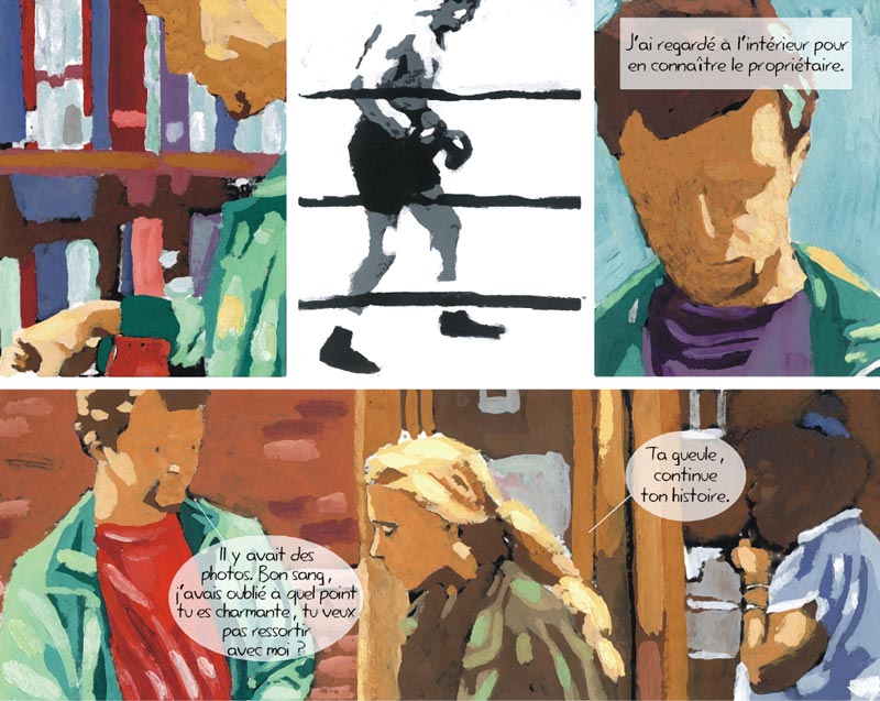 - Tout jeune garçon, j'étais apprenti boucher et mon patron, c'était le président du club de boxe- page 8