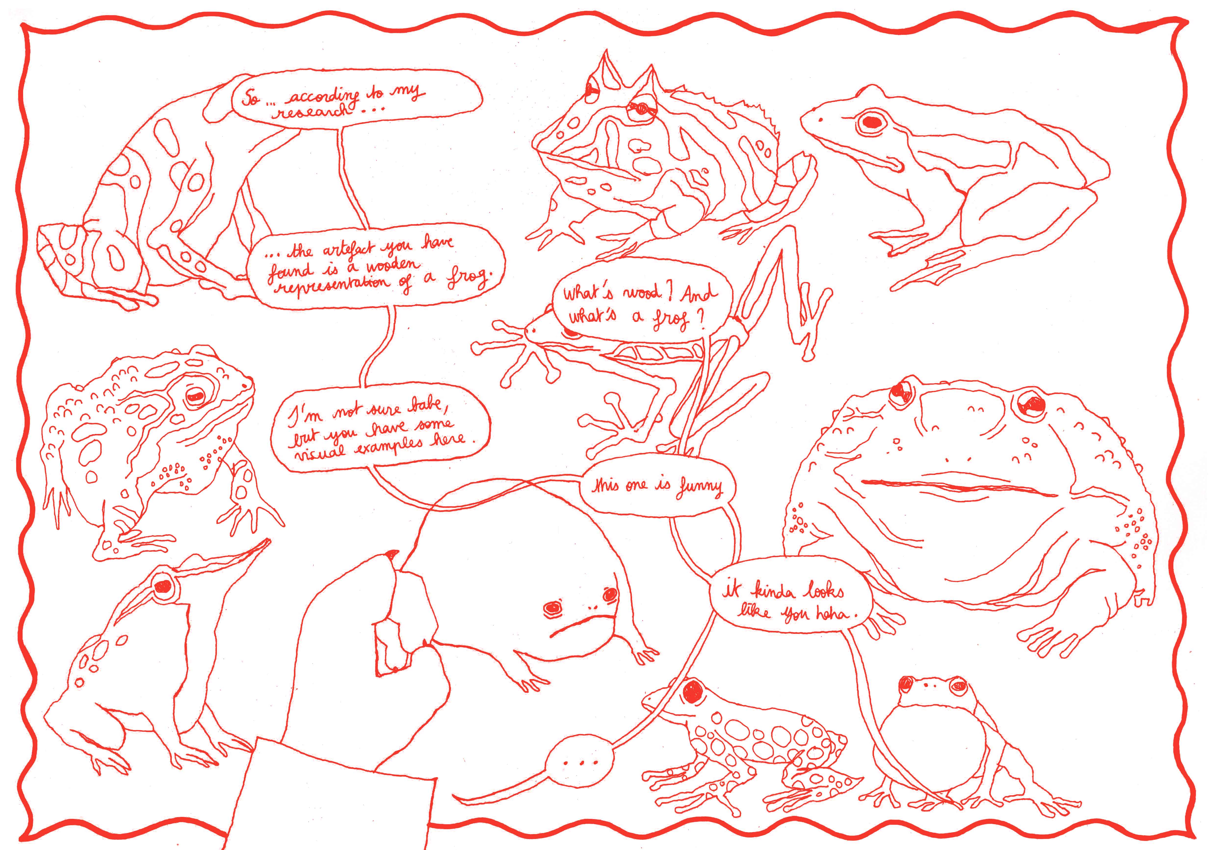 - Chacha, Baba and the mysterious frog- page 4