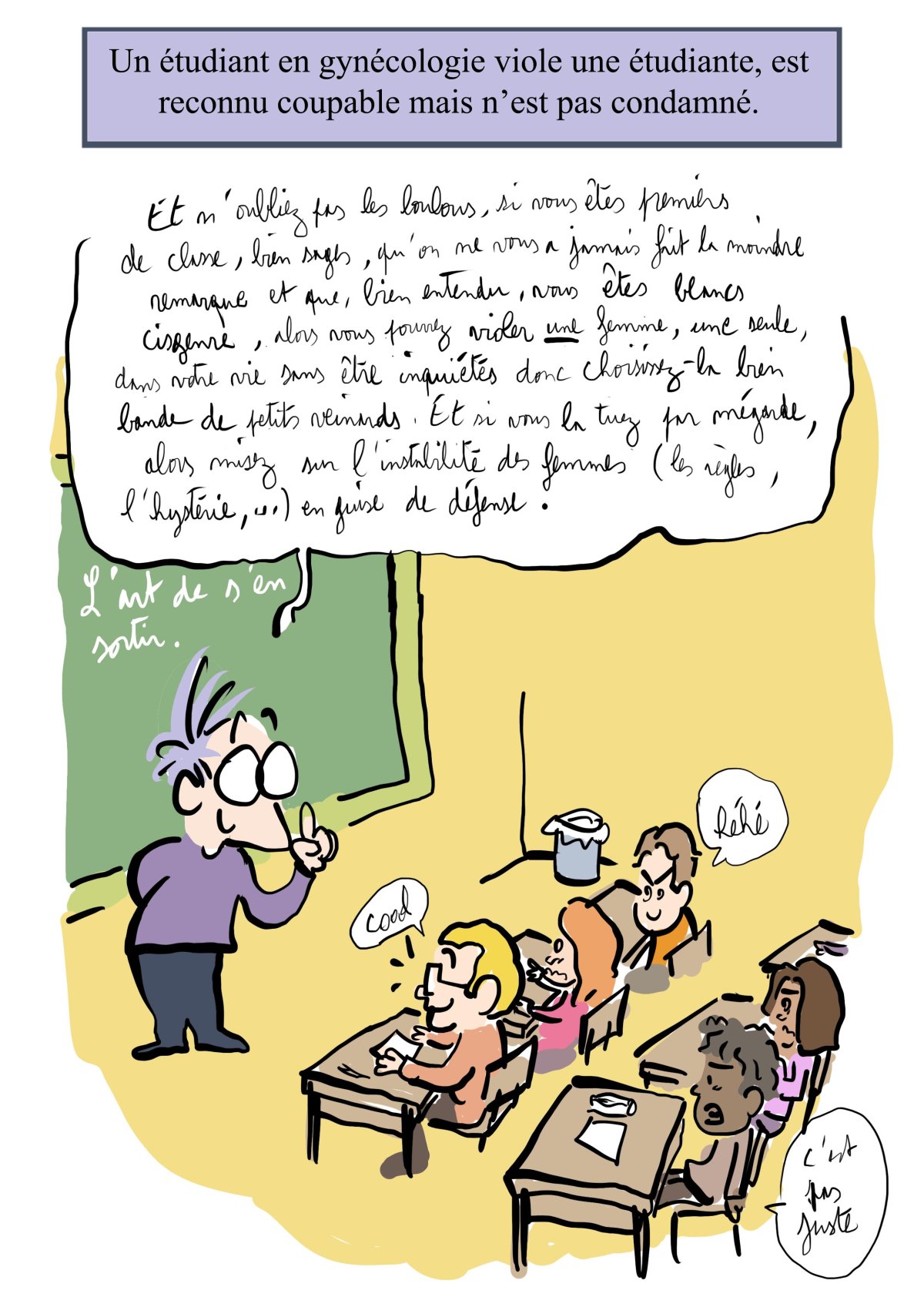 - Ma vie de prof (c'est un titre de merde, on est d'accord)- page 441