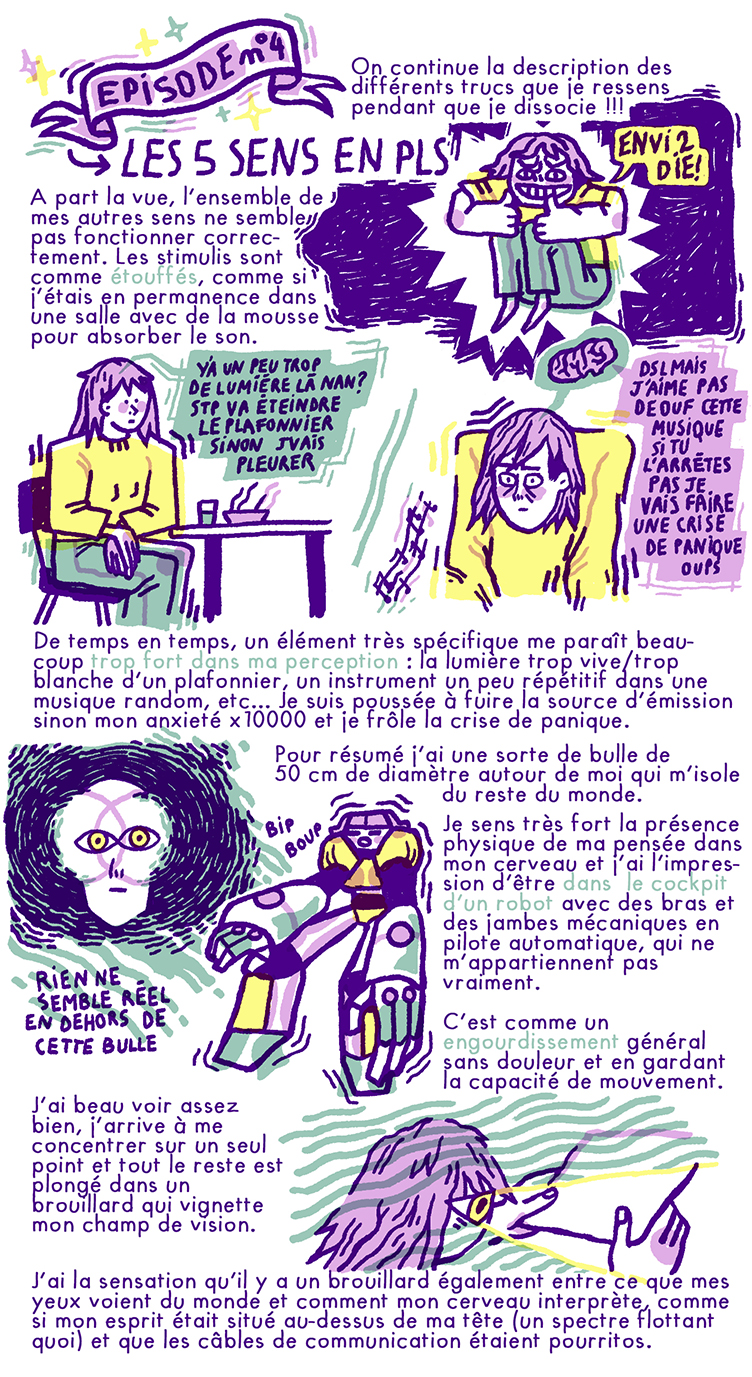 - j'ai passé la journée entière dans le brouillard qui flotte au dessus de moi - page 7