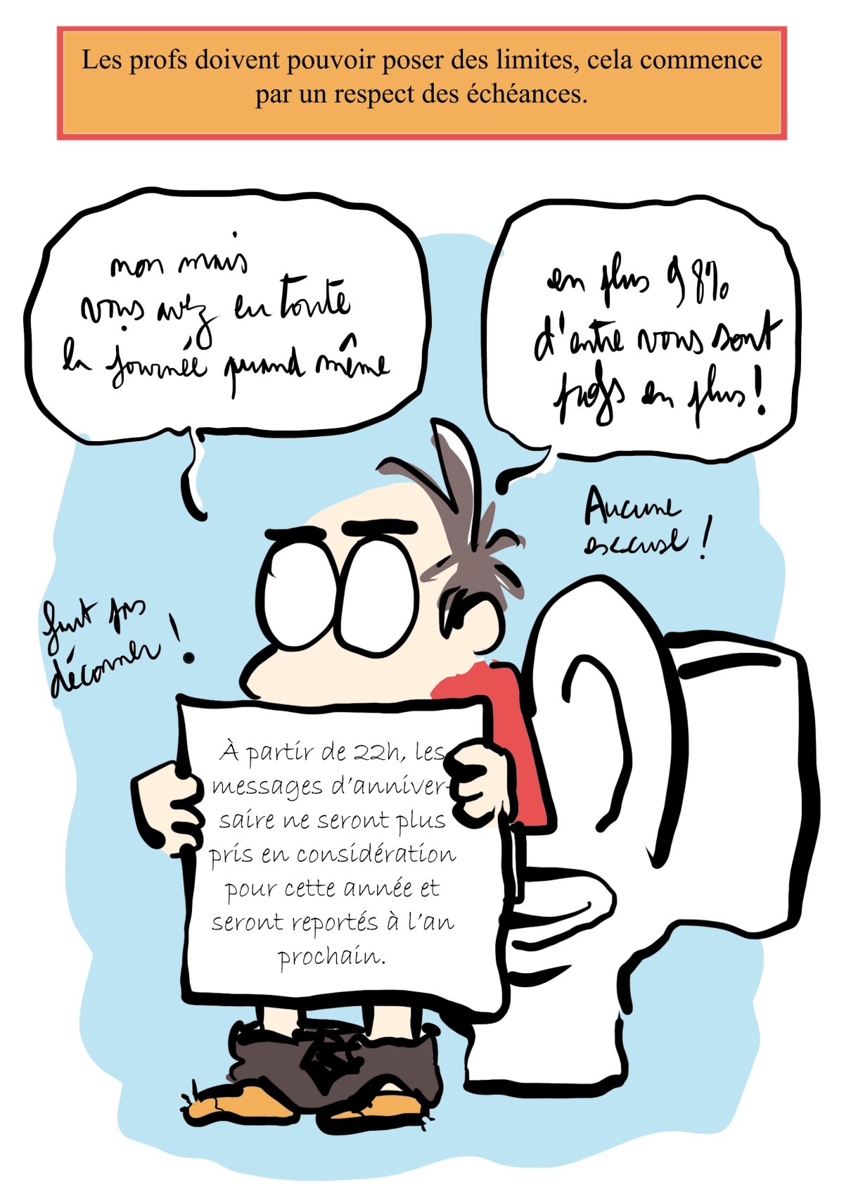 - Ma vie de prof (c'est un titre de merde, on est d'accord)- page 421