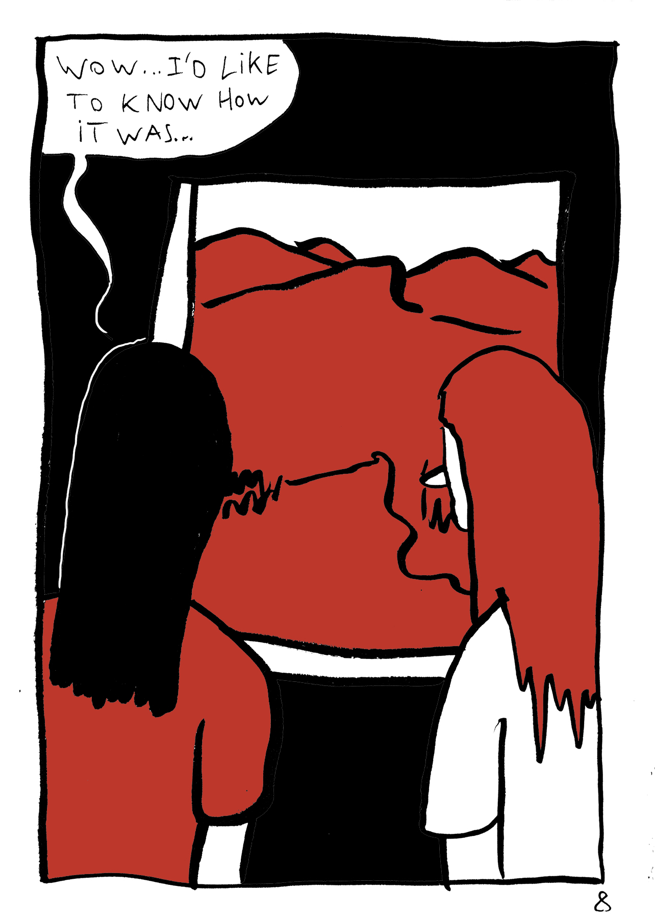 - The sweaty mountain- page 8