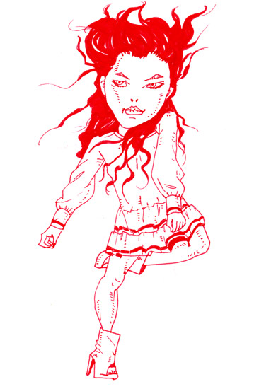 - Red pin-up (belles comme des camions)- page 21