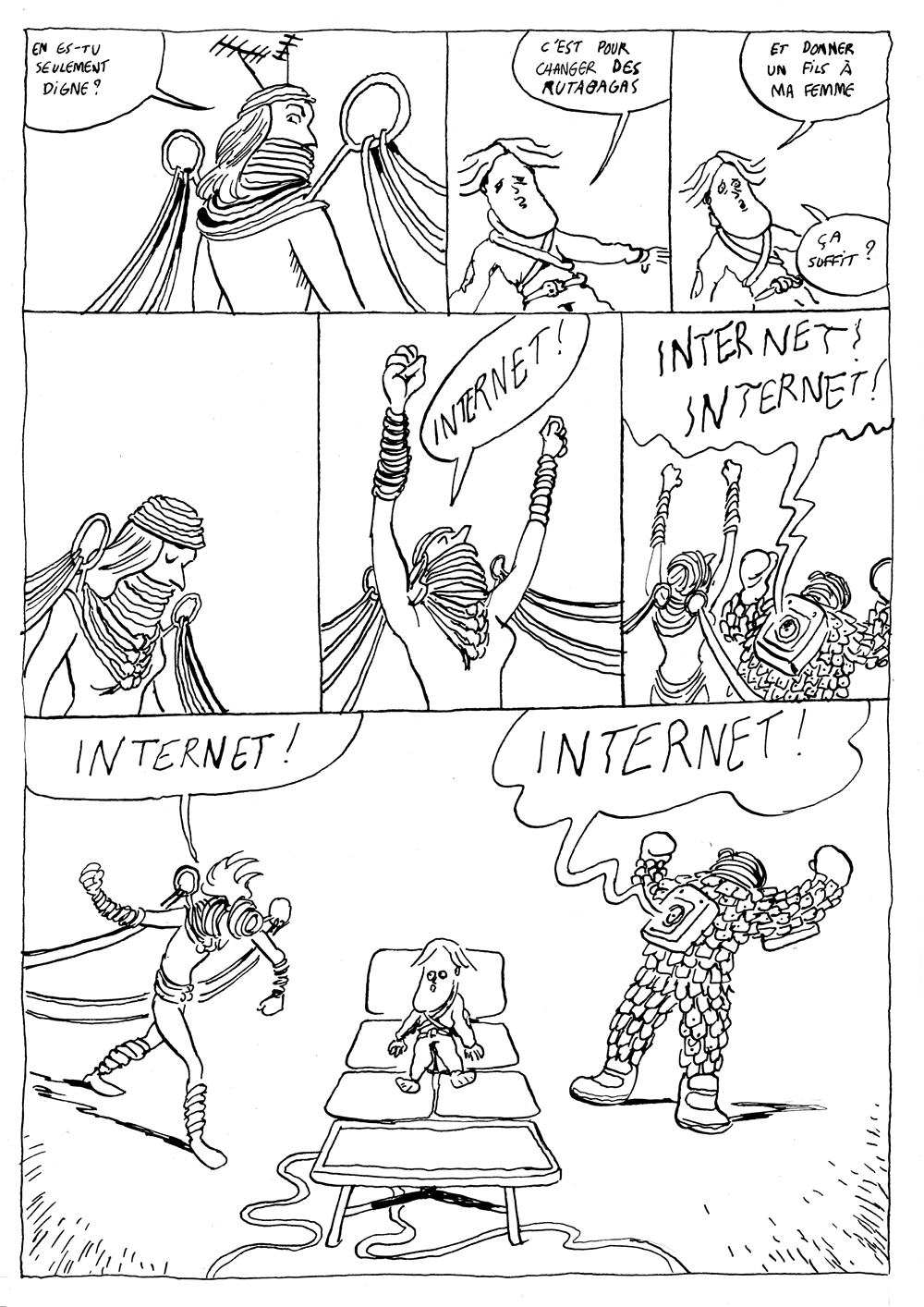 - EN DOUBLE : Les fils d'Internet- page 11