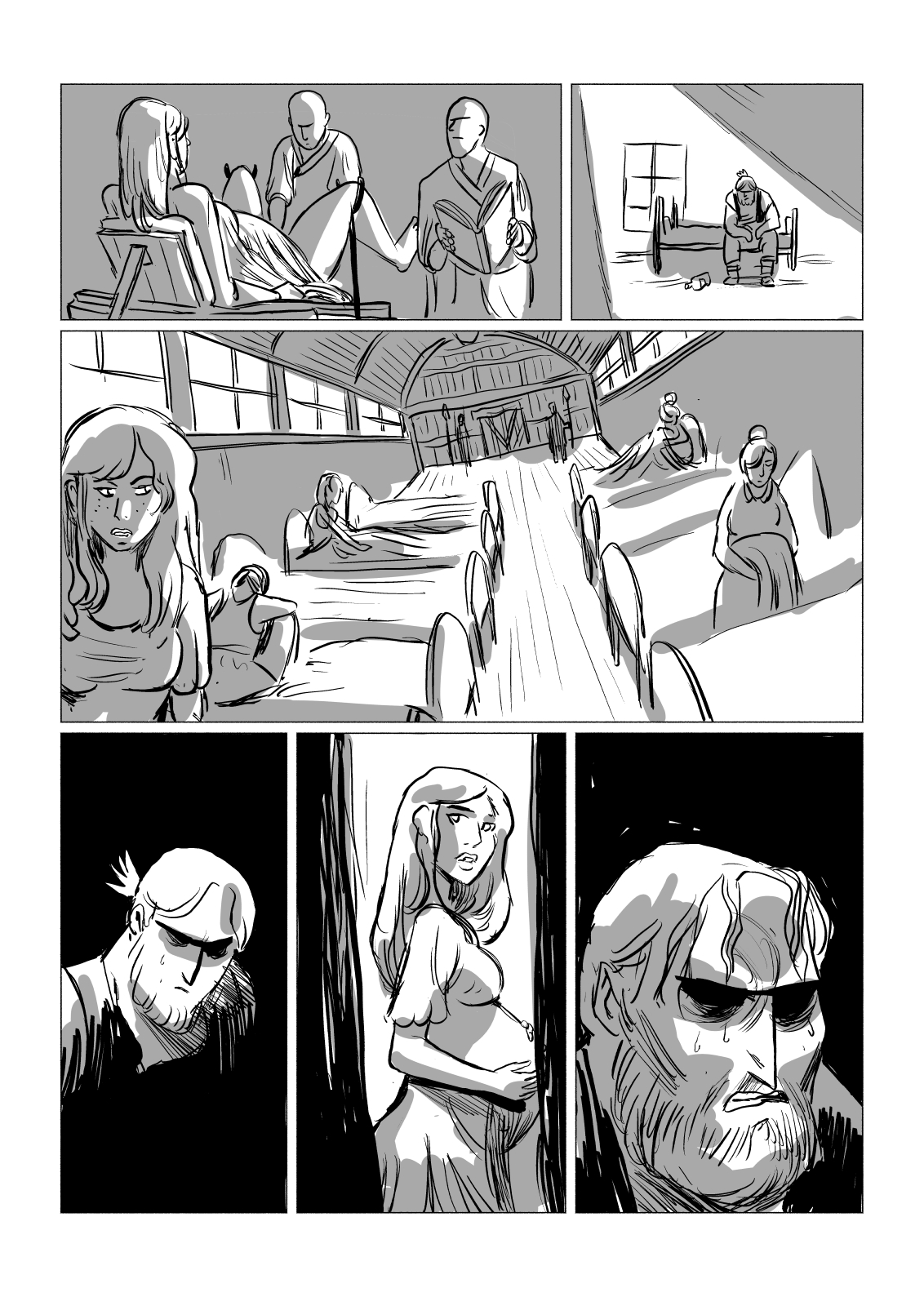 - En Double - Les Escargots et le pape.- page 9