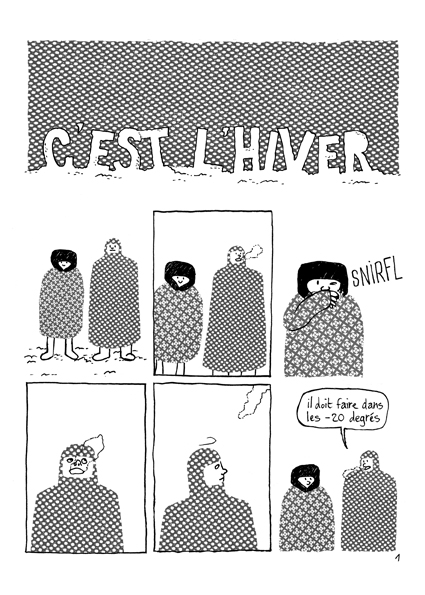 - C'est l'hiver- page 1