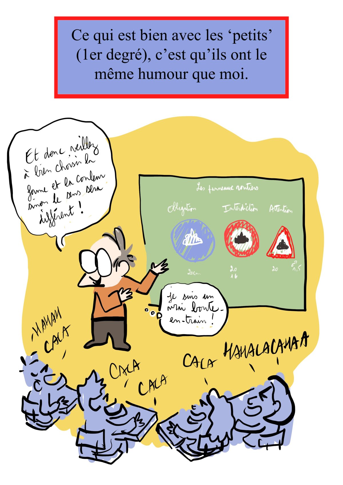 - Ma vie de prof (c'est un titre de merde, on est d'accord)- page 452