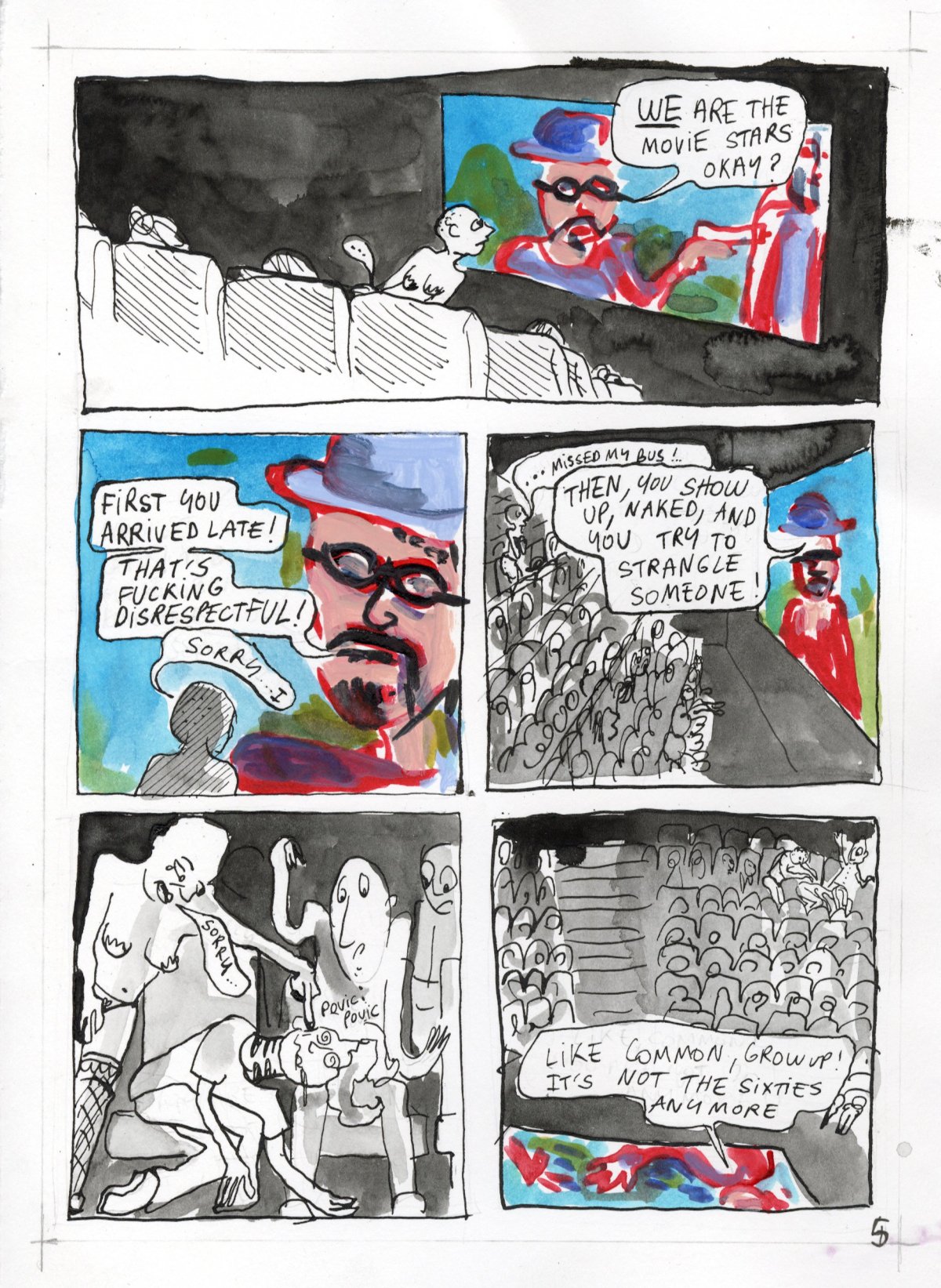 - Brigitte goes to the cinema- page 5