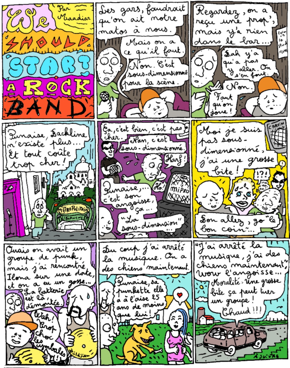 - WE SHOULD START A ROCK BAND- page 23