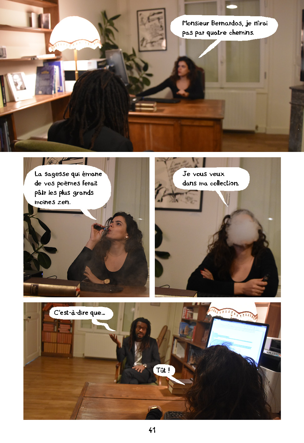 - J'ai pris racine- page 40